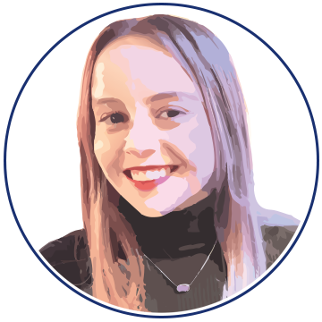 Megan Czeiszperger headshot illustration.