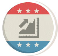 Icon design representing commitment to technology.